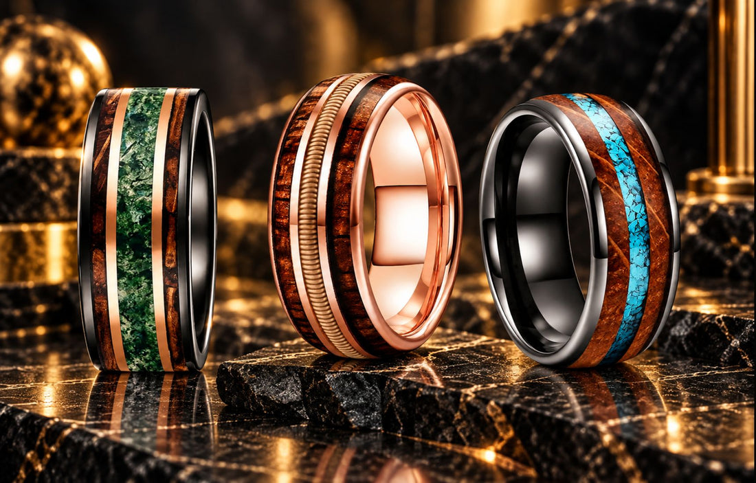 How Do I Properly Care for a Ring Combining Wood and Tungsten?