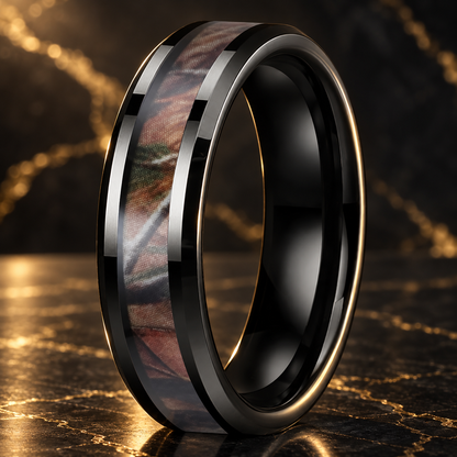 Realtree Camo Tungsten Ring