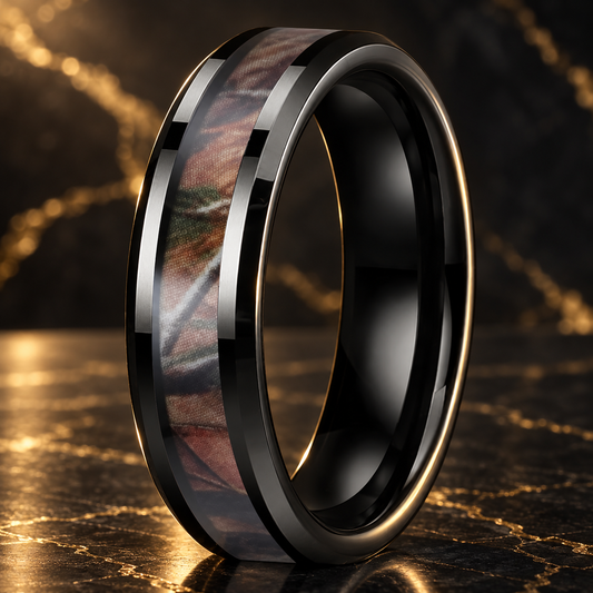 Realtree Camo Tungsten Ring